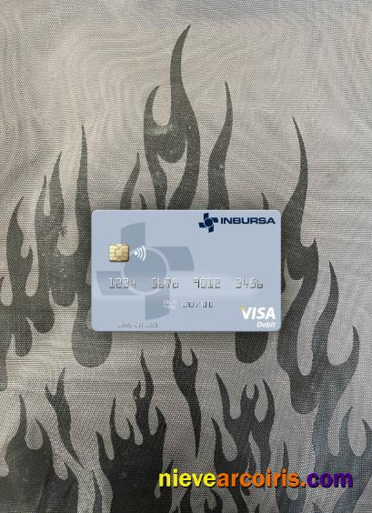 Mexico Grupo Financiero Inbursa visa debit card photolook